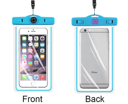 Compass Waterproof Bag W/Luminous Function For Smart Phones