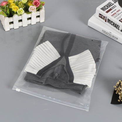 7.5 x 8" Transparent Storage Bag Waterproof Zip-Lock Resealable Pouch(Customized Size)