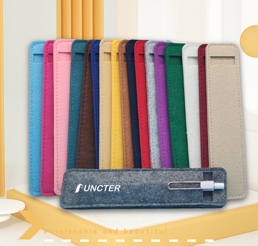 Felt Pen Case Pencil Bag Mini Pocket Protector Storage Sleeve Pouch Holder