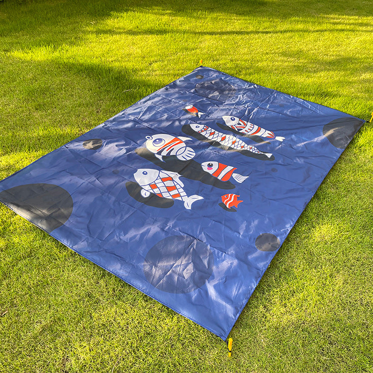 55 x 78.7" Personalized Oversized Quick Dry Sand-Free Beach Blanket Picnic Mat