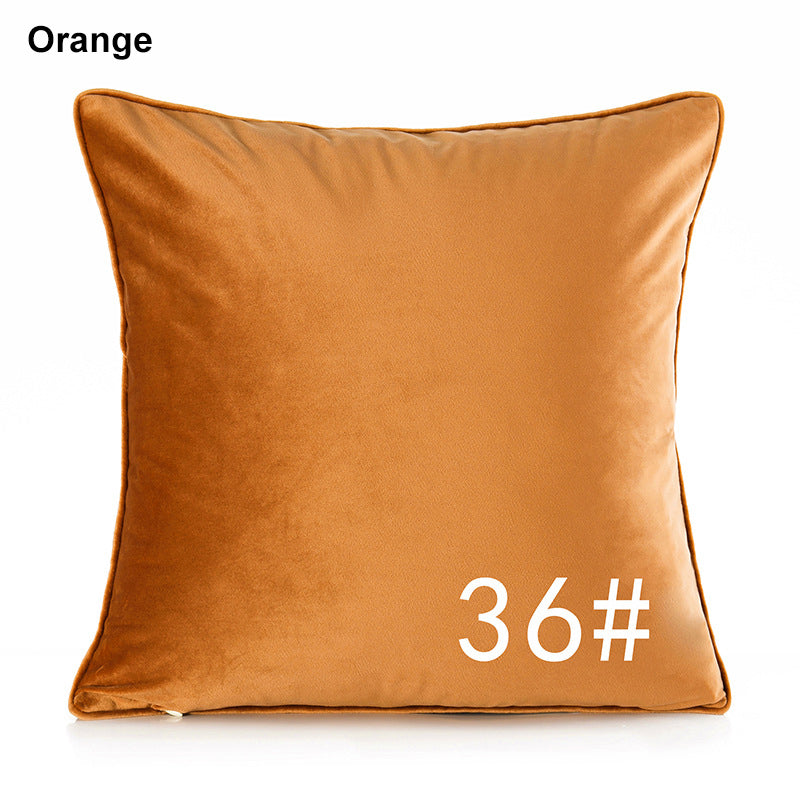 Full Printed 19.7 x 19.7" Premium Square Dutch Velvet Throw Pillowcase With Hidden Zipper