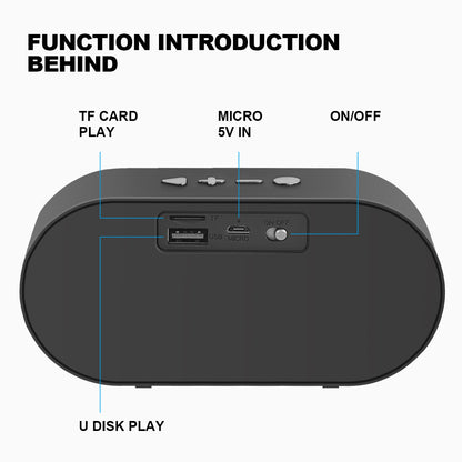 1200 mAh Square Wireless Speaker