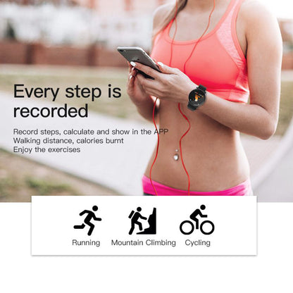 Waterproof Fitness Tracker Smart Watch