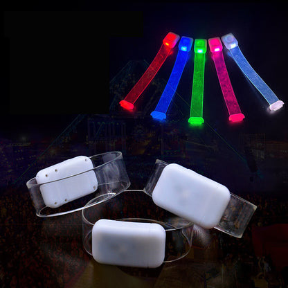 Light Up LED Bracelet 15 Different Glow Colors Light Up Wrist Band For Party Music Festival