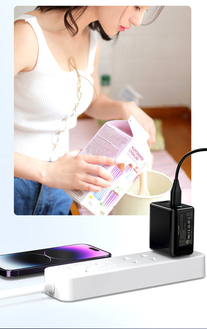 3-Port 65W Wall Charger W/ETL Certification