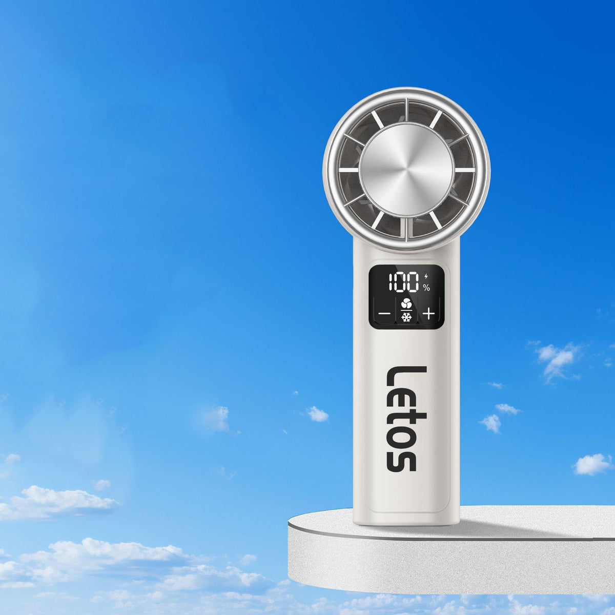 Portable Digital Display Cooling Fan