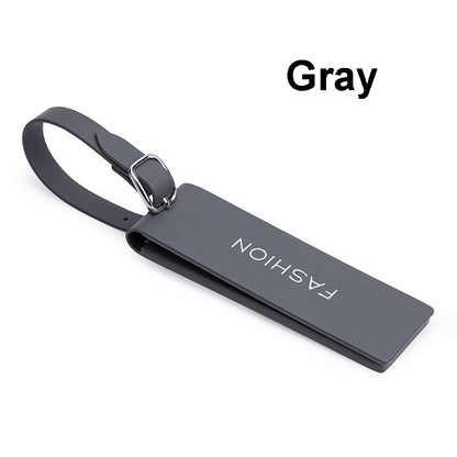 Magnetic Microfiber Luggage Tag Personalizable Travel ID Tag