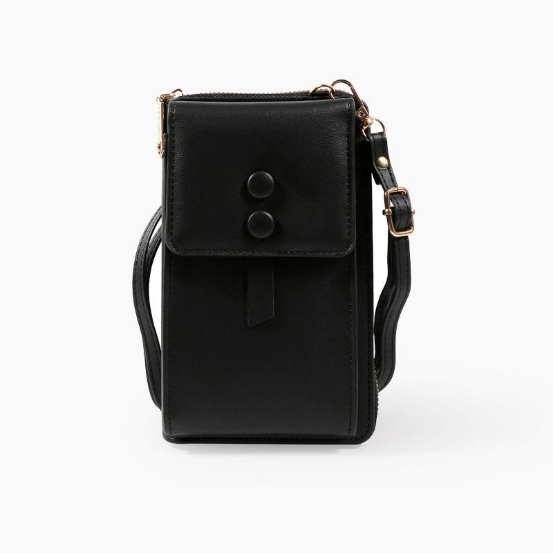 PU Leather Cell Phone Purse Bag Small Crossbody Bag Mini Messenger Bag Wallet Bag Shoulder Handbag