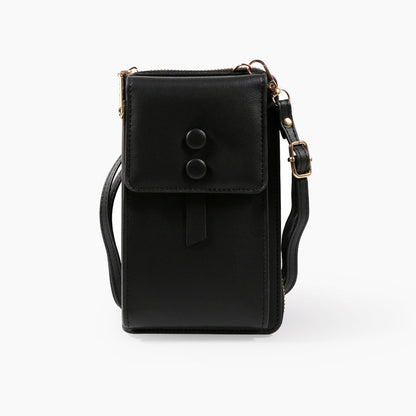 PU Leather Cell Phone Purse Bag Small Crossbody Bag Mini Messenger Bag Wallet Bag Shoulder Handbag