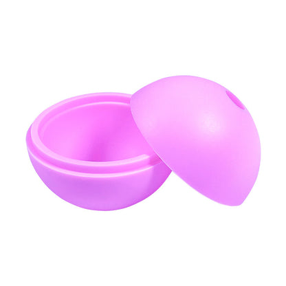 Single Round Shaped Ice Cube Molds Silicone Ice Ball Mold (Medium)