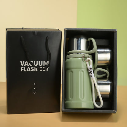 20 Oz/600ml 304 Stainless Steel Vacuum Insulated Bottle Thermal Bottle Gift Set