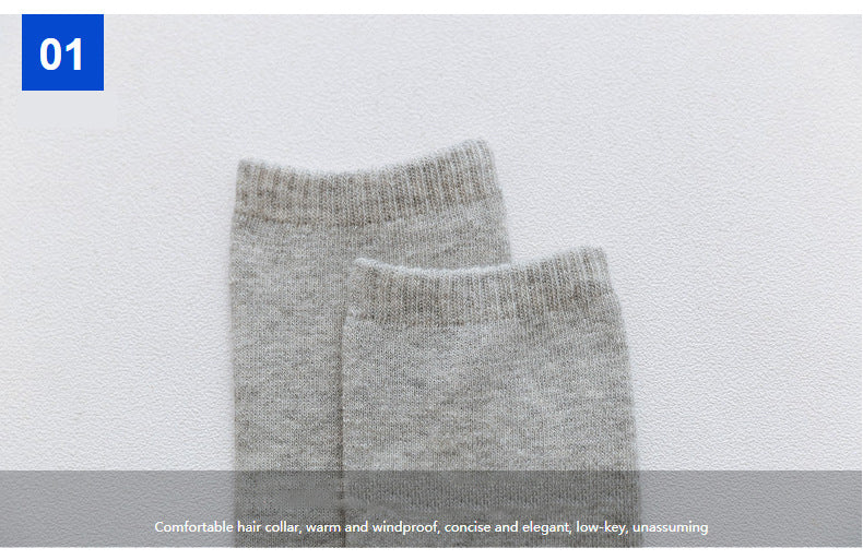 Men Casual Cotton Socks Mid-calf Length Socks For Adult Stretch Crew Socks Thick Warm Sock