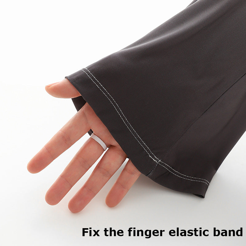 Loose UV Protection Cooling Arm Sleeves Flare Sleeve W/Gradient Color