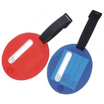 Oval Shaped Luggage Tag