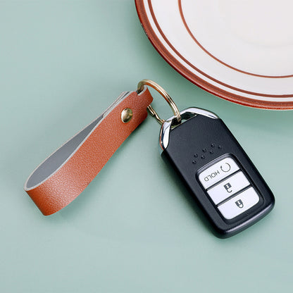 PU Leather Keychain for Car Home Key Ring Strap Holder Lanyard Women Men Universal Key Fob Keychain