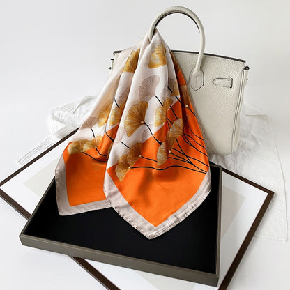 28" x 28" Stain Square Scarf Neck Scarves Kerchief Neckerchief Headband Handbags Wrap Scarf #55