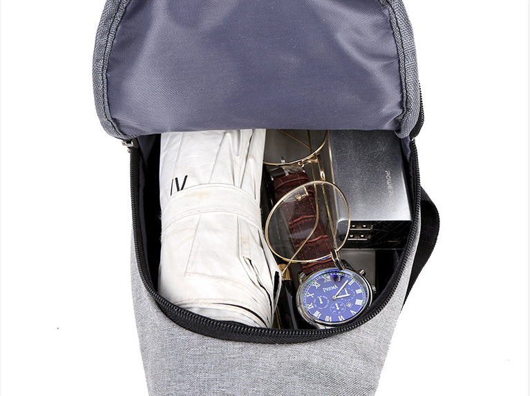 Men's Oxford Sling Bag Chest Crossbody Shoulder Bag