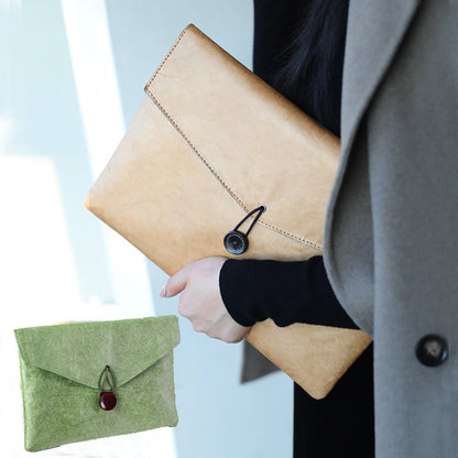 Oxford cloth 14" Envelope File Organiser Document Bags Laptop Bag W/ Rope Closure