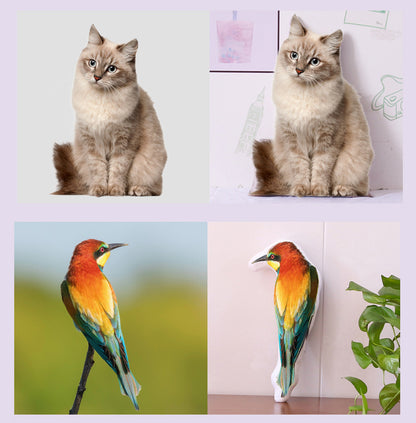 15'' to 20" Personalized Unique Stuffed Pillow Toy Custom Shaped Pillow