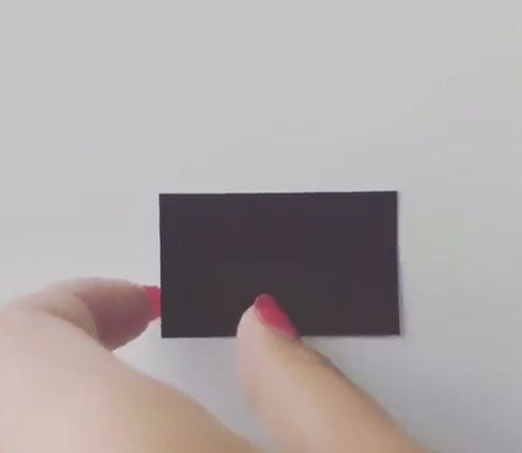 Heat Sensitive Card/Color Change Card/Temperature Sensing Card