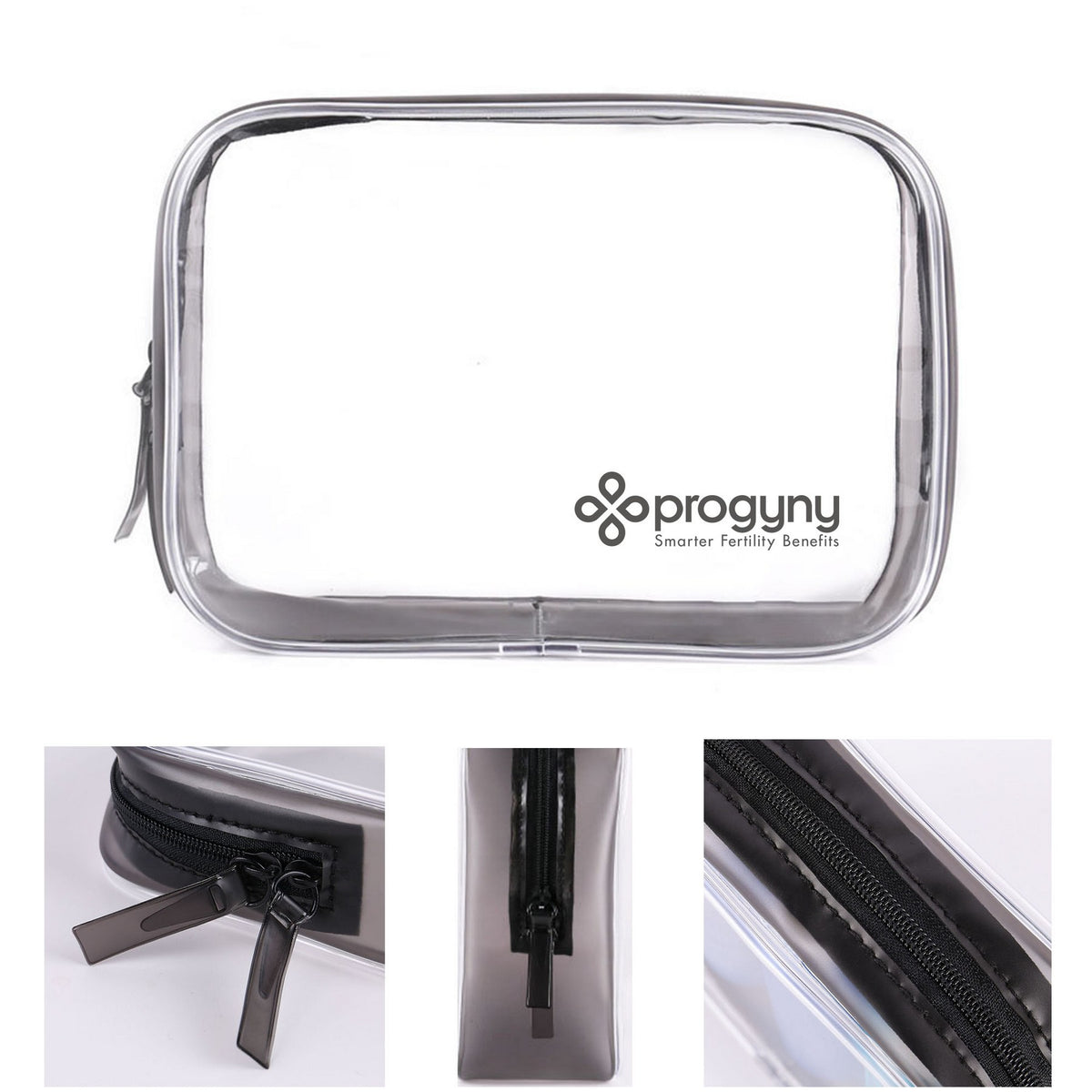 PVC Zippered Toiletry Carry Pouch (X Large)