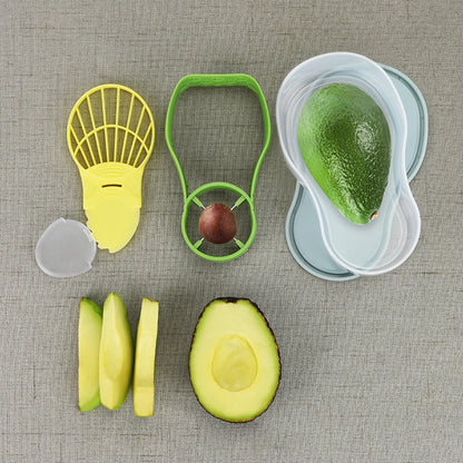 Keeper for Avocado, Container Saver Holder for Avocado Storage Set Kitchen Tool (3" 1)