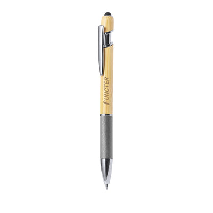 Bamboo Ballpoint Pen with Stylus Tip Pens for Touch Screen 2" 1 Stylus Pen