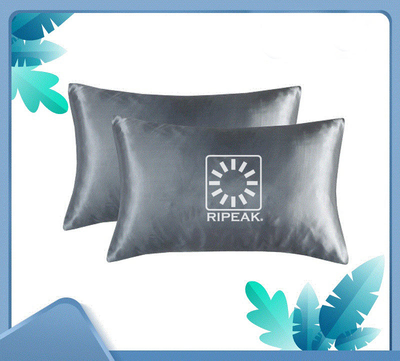 20 x 36" Premium Square Satin Silk Throw Pillowcase - Envelope Closure