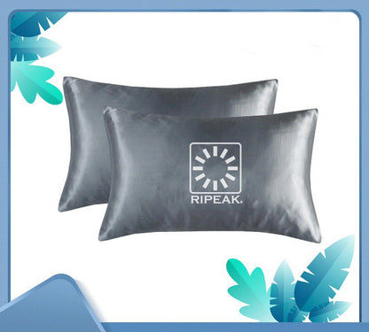 20 x 36" Premium Square Satin Silk Throw Pillowcase - Envelope Closure