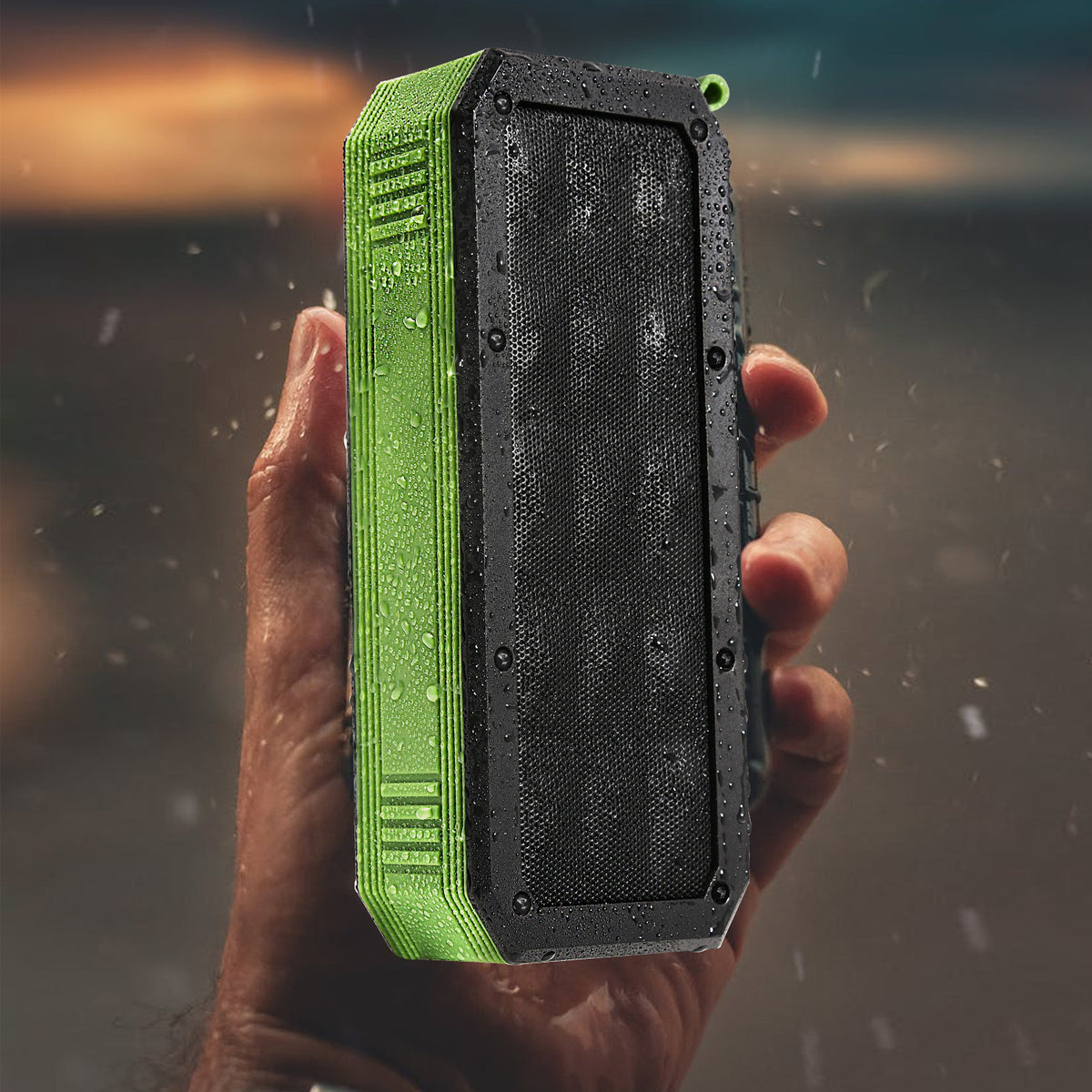2000 mAh IPX6 Water-resistance Square Wireless Speaker For Blank