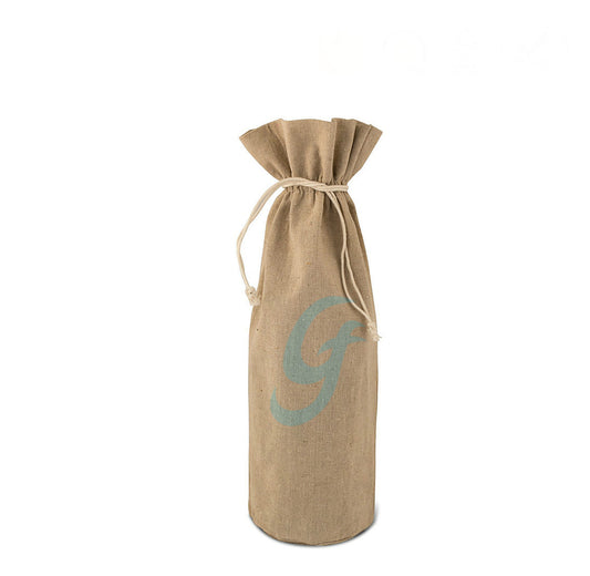 Linen Wine Bag