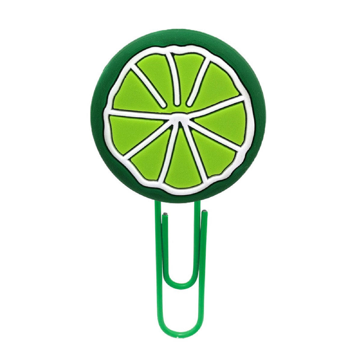 Patch Fruit Series - Lime Shape Paper Clip