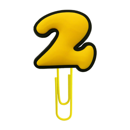 Patch Number Series - Number Two Paper Clip #2