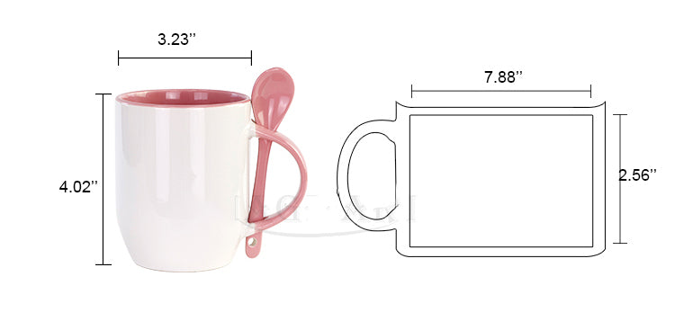 11 Oz. Coffee Mug W/Spoon