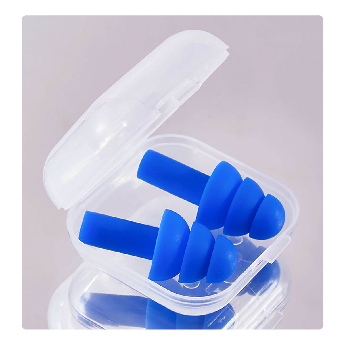 Silicone Earplugs for Noise Reduction Sound Blocking & Sleep Aid