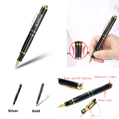 8GB Pen Digital Voice Activated Recorder Portable USB Audio/Sound Recording Device