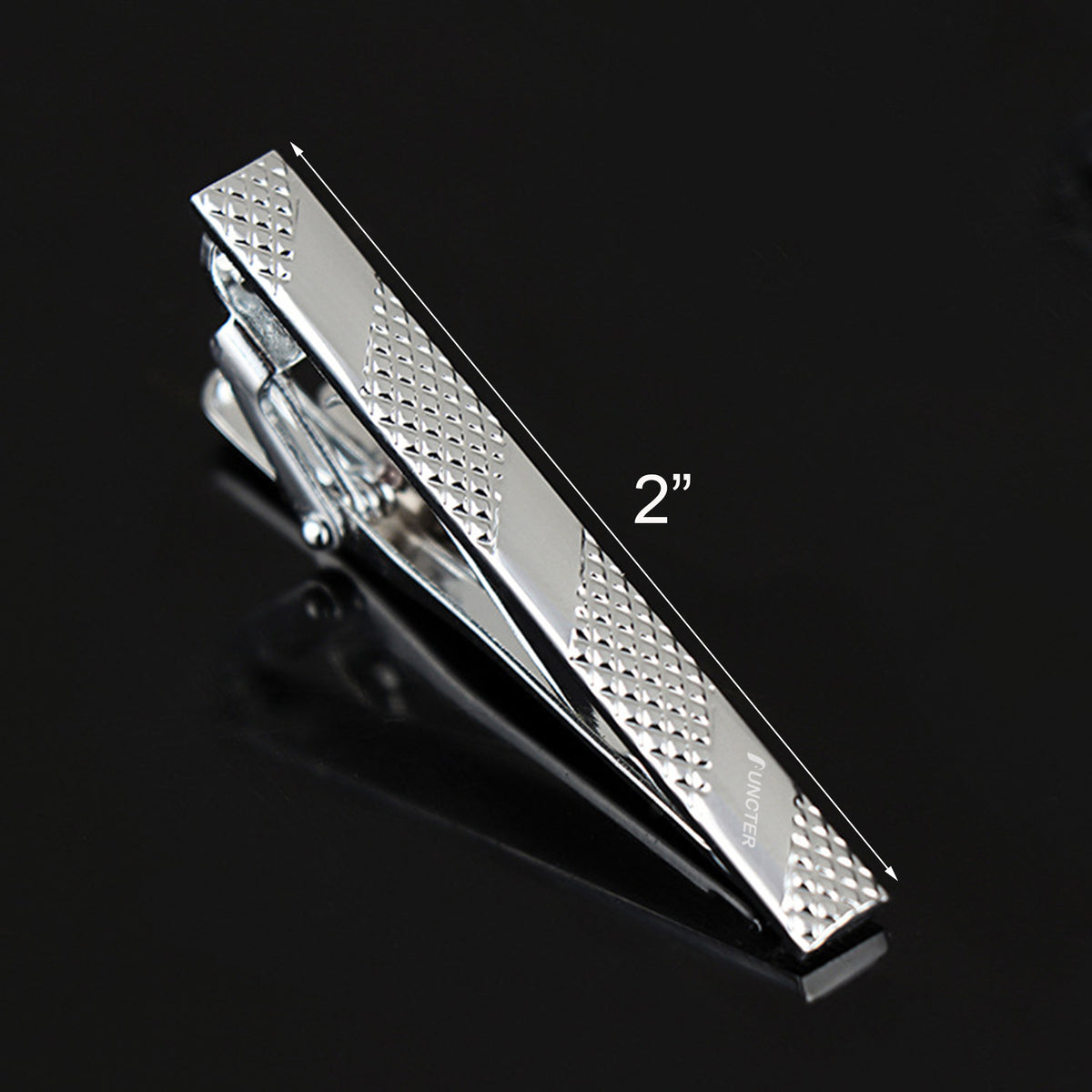 2" L Necktie Clip Tie Bar for Men's Skiny Necktie-#21