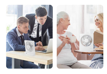Mini Desk Fan USB Rechargeable Fan