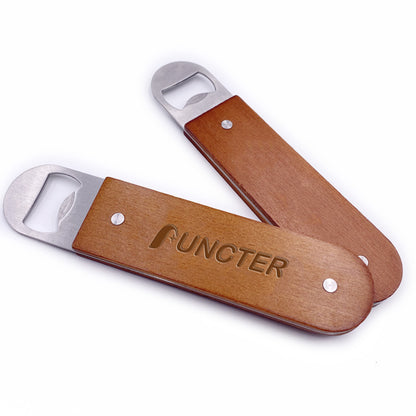 Wood Handheld Beer Opener Beverage Opener-Size M