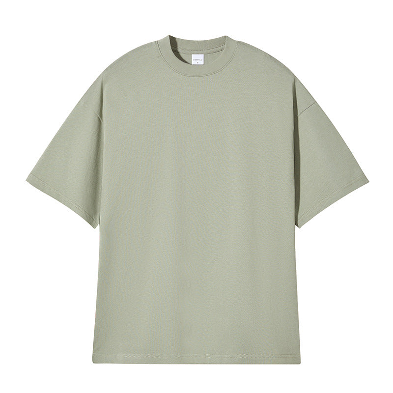 Unisex Cotton Short Sleeve T-Shirt Adult Crew Tee
