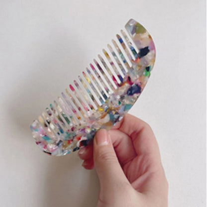 Travel Mini Comb Hairbrush for Wet and Dry Hair