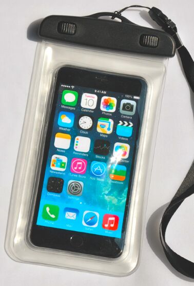 Waterproof Bag w/Compass for 5.5'' Smart Phone