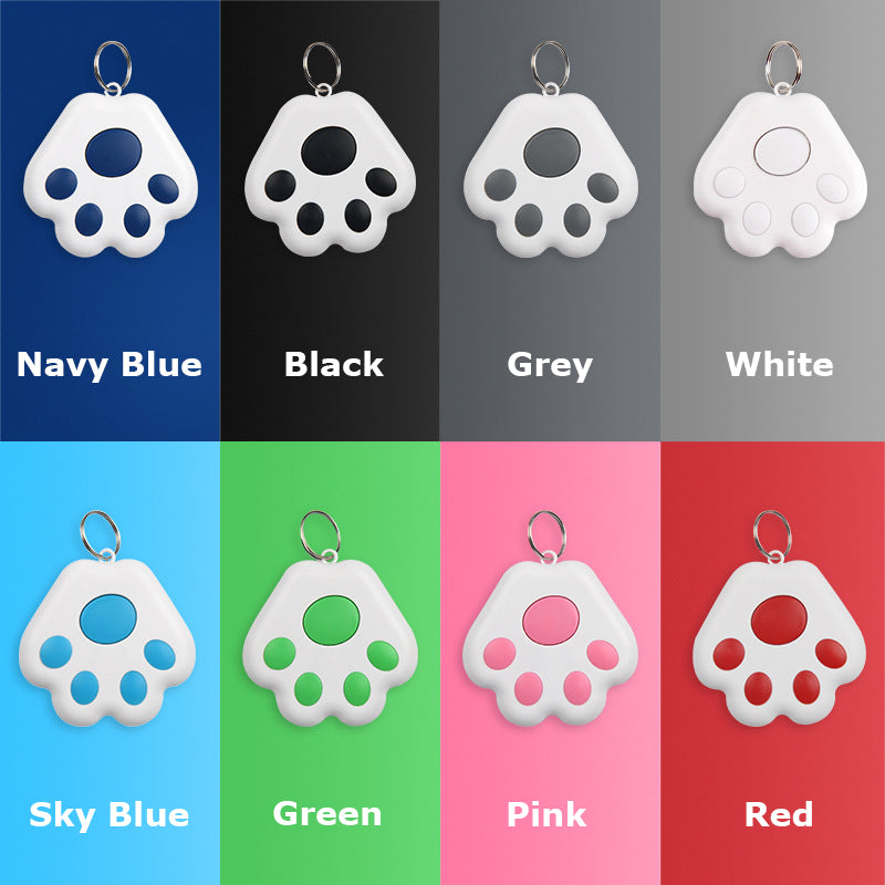 Cat Paws Shaped Wireless Smart Tracker Anti-Lost Device Keychain Key Finder