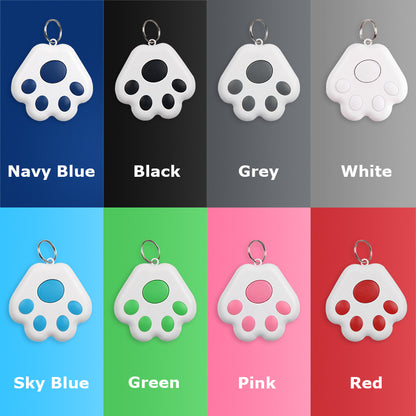 Cat Paws Shaped Wireless Smart Tracker Anti-Lost Device Keychain Key Finder