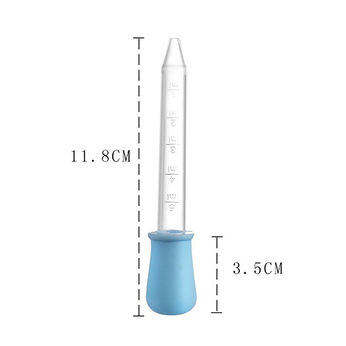 5 ML Dropper Silicone Clear Liquid Dropper