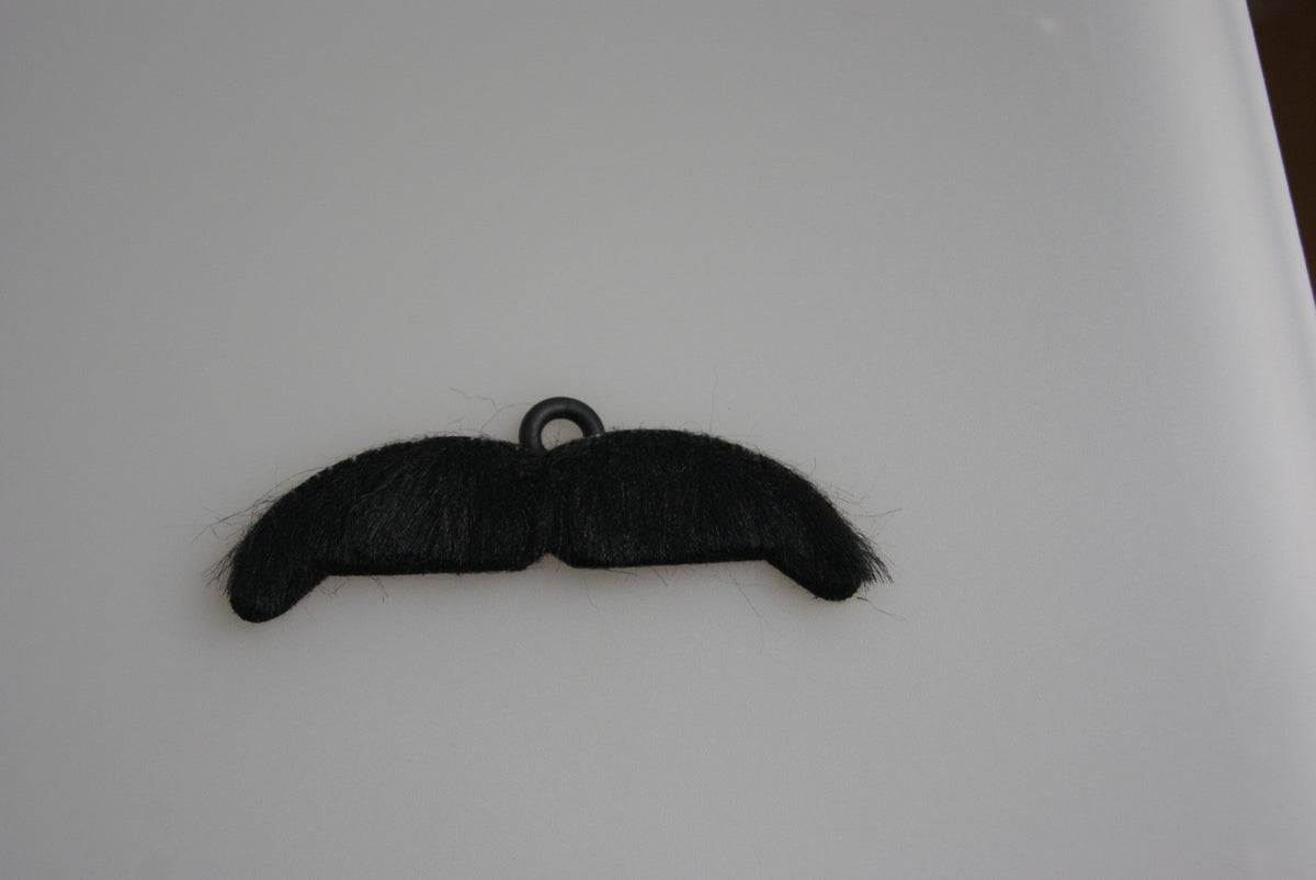 Faux Mustache w/Nose Ring