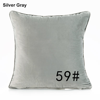 11.8 x 19.7" Premium Square Dutch Velvet Throw Pillowcase With Hidden Zipper