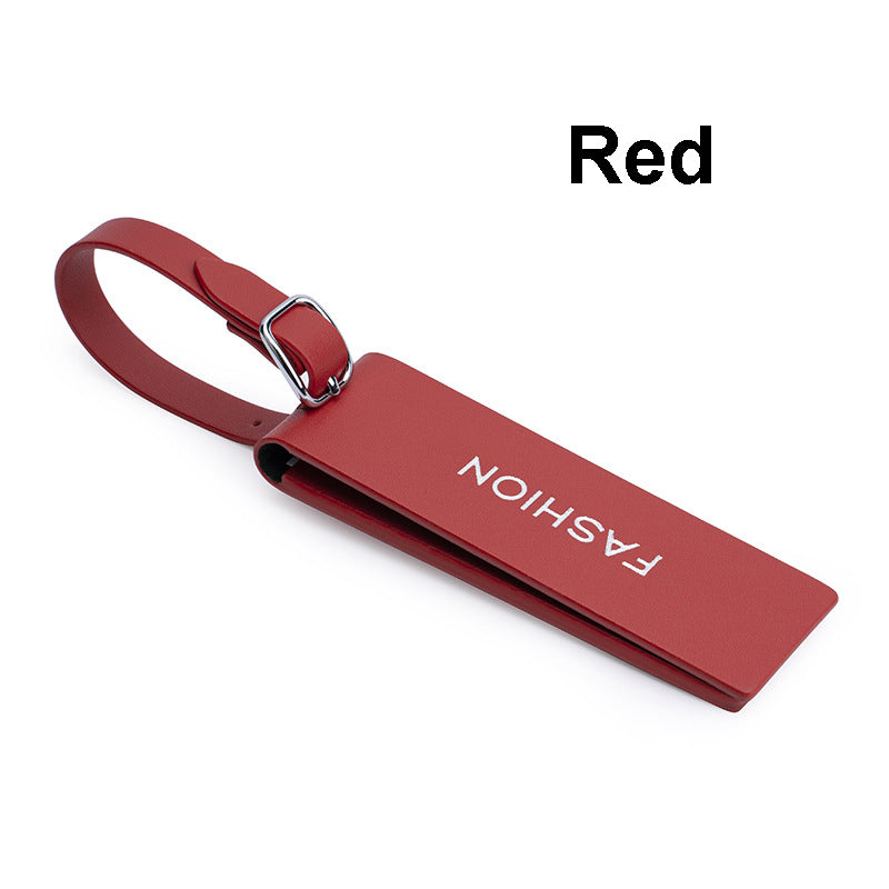 Magnetic Microfiber Luggage Tag Personalizable Travel ID Tag