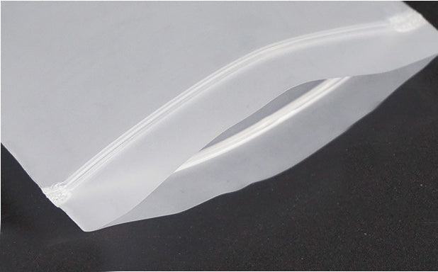 9 x 12" Matte Frosted Resealable Plastic Bags Zip-Lock Seal Storage Pouch