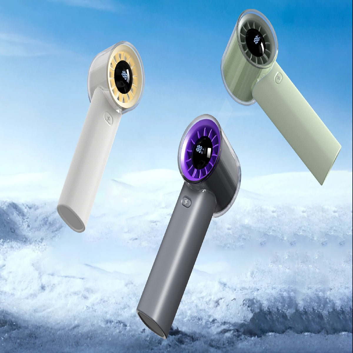 High-Speed Turbine Fan W/ Large Wind Output